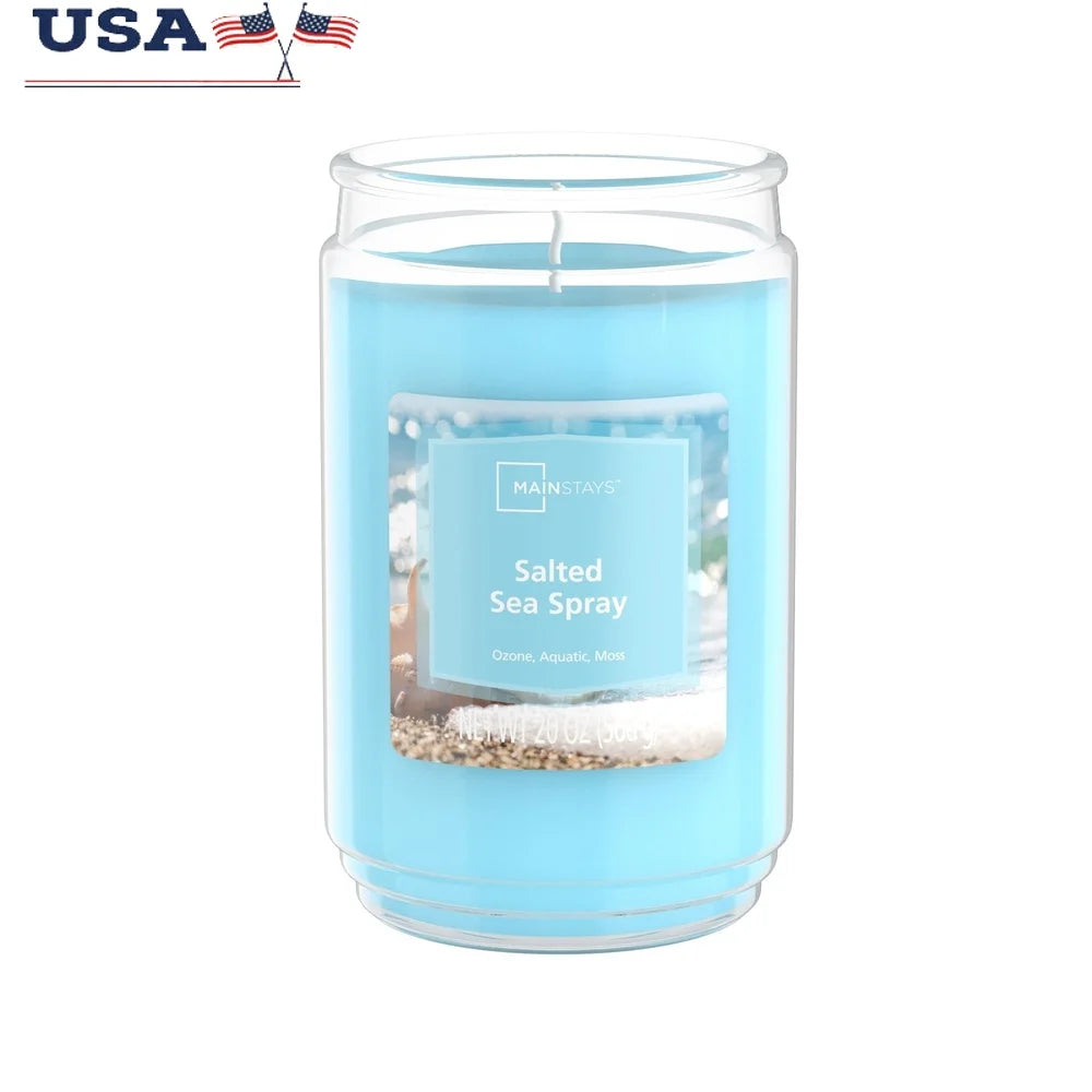 Large Scented Candle, Sea Spray 20oz