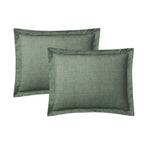 7PC Green Texture Comforter & Sheet Set