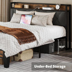 ANCTOR Bed Frame w/ Outlets