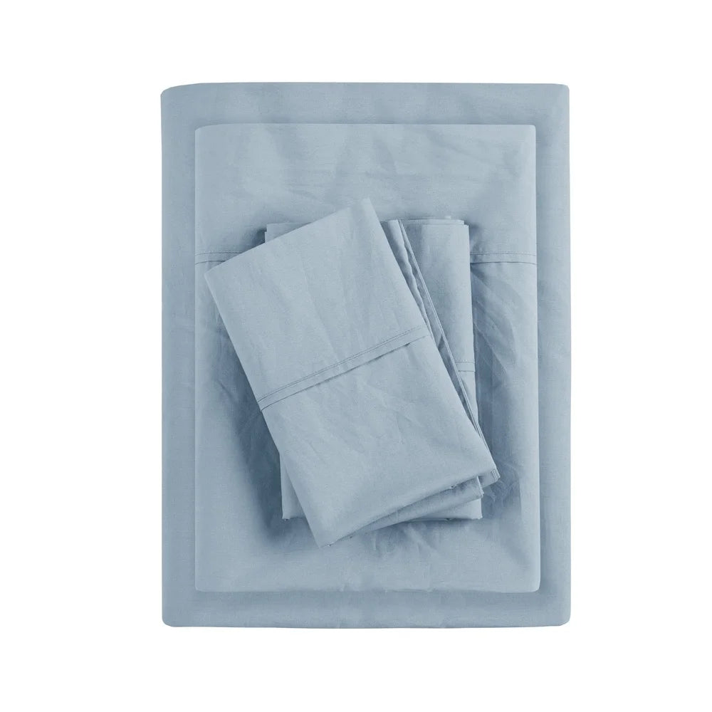 200TC Cotton Percale Sheet Set (King)