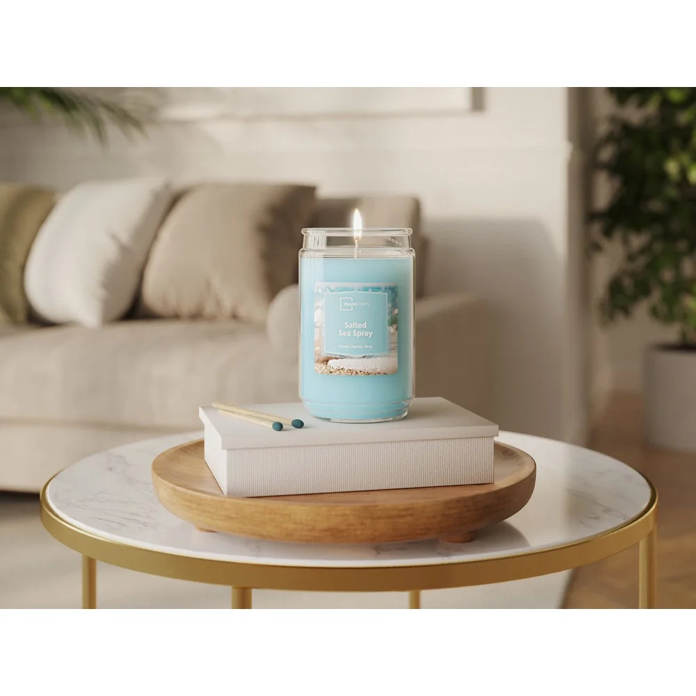 Large Scented Candle, Sea Spray 20oz