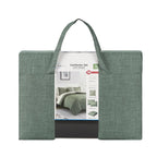 7PC Green Texture Comforter & Sheet Set