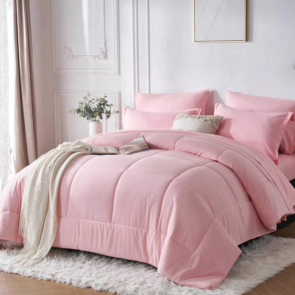 7PC Bed-in-a-Bag Comforter Set (Queen)