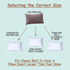 Oversized Synthetic Down Pillow Insert