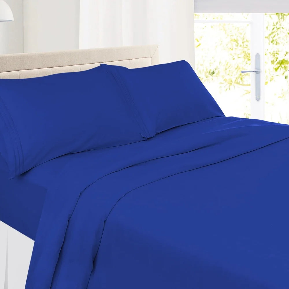 Soft Microfiber 3-Piece Bed Sheet Set