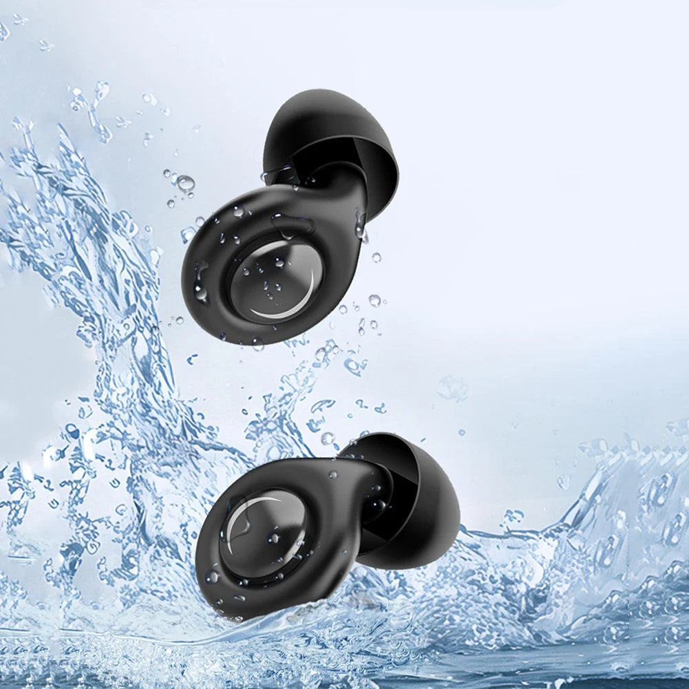 Reusable Silicone Earplugs w/ Case