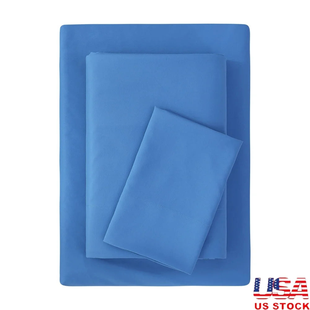 3PC Twin-XL Microfiber Bed Sheet Set