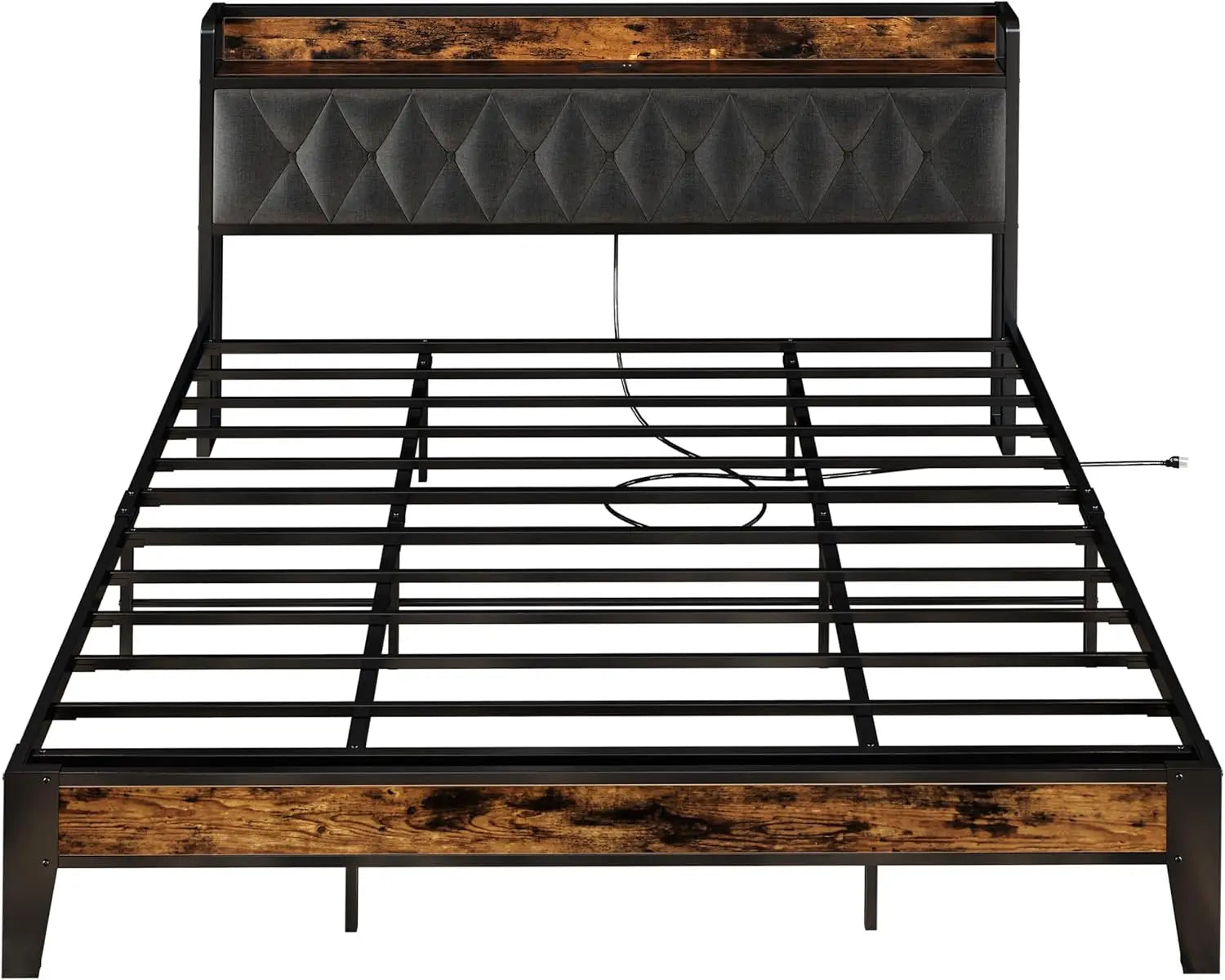ANCTOR Bed Frame w/ Outlets