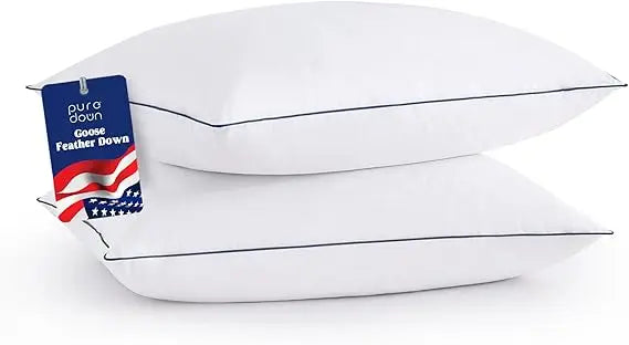 Goose Feather & Down Pillows (2-Pack King)