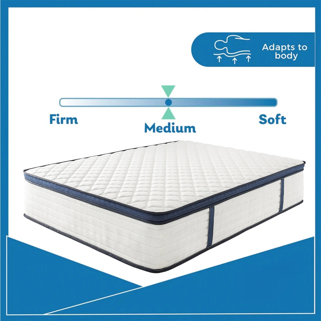 Queen Gel Memory Foam Mattress