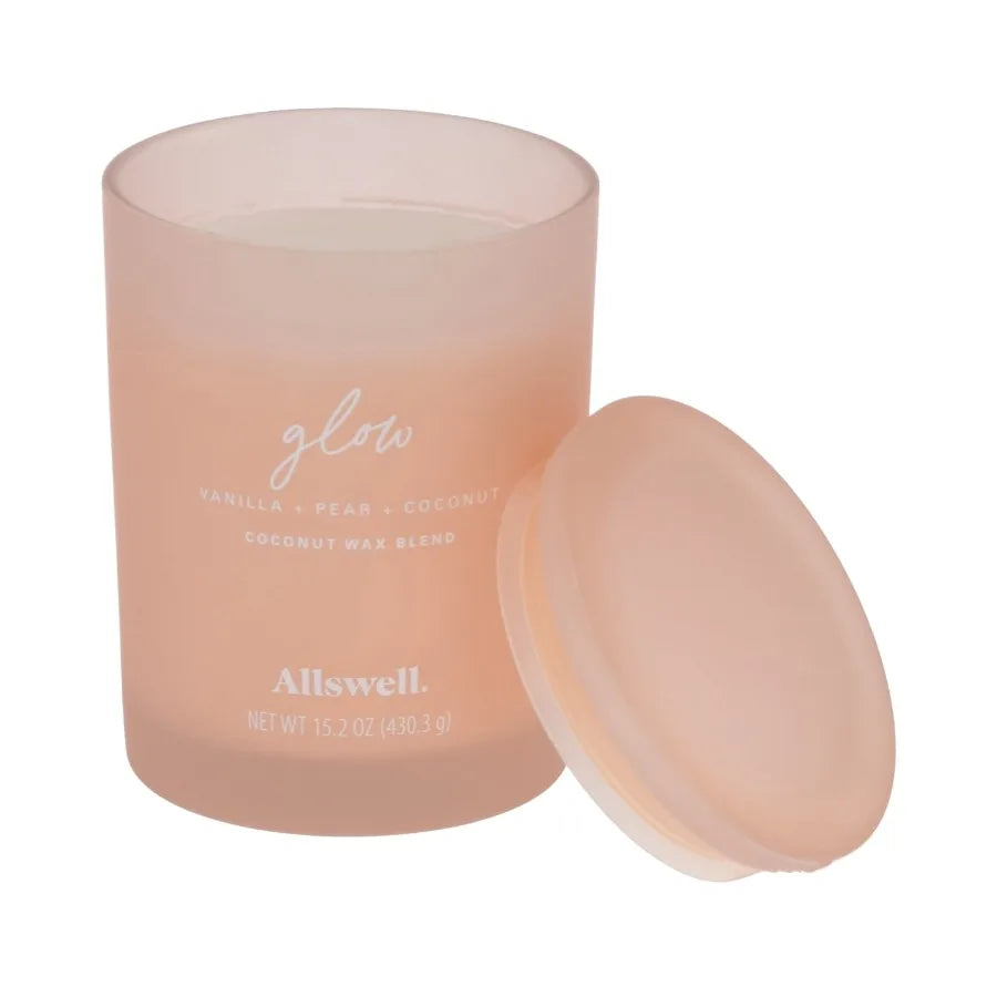 Glow Vanilla + Pear Candle 15oz