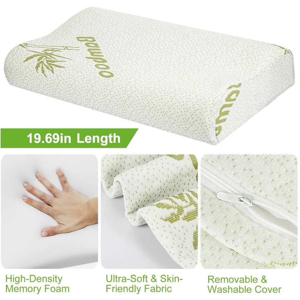 Bamboo Orthopedic Foam Pillow