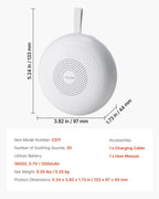 3-in-1 White Noise Sound Machine