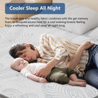 Hybrid Mattress in a Box w/ Pocket Springs