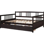 Wooden Daybed w/ Drawers