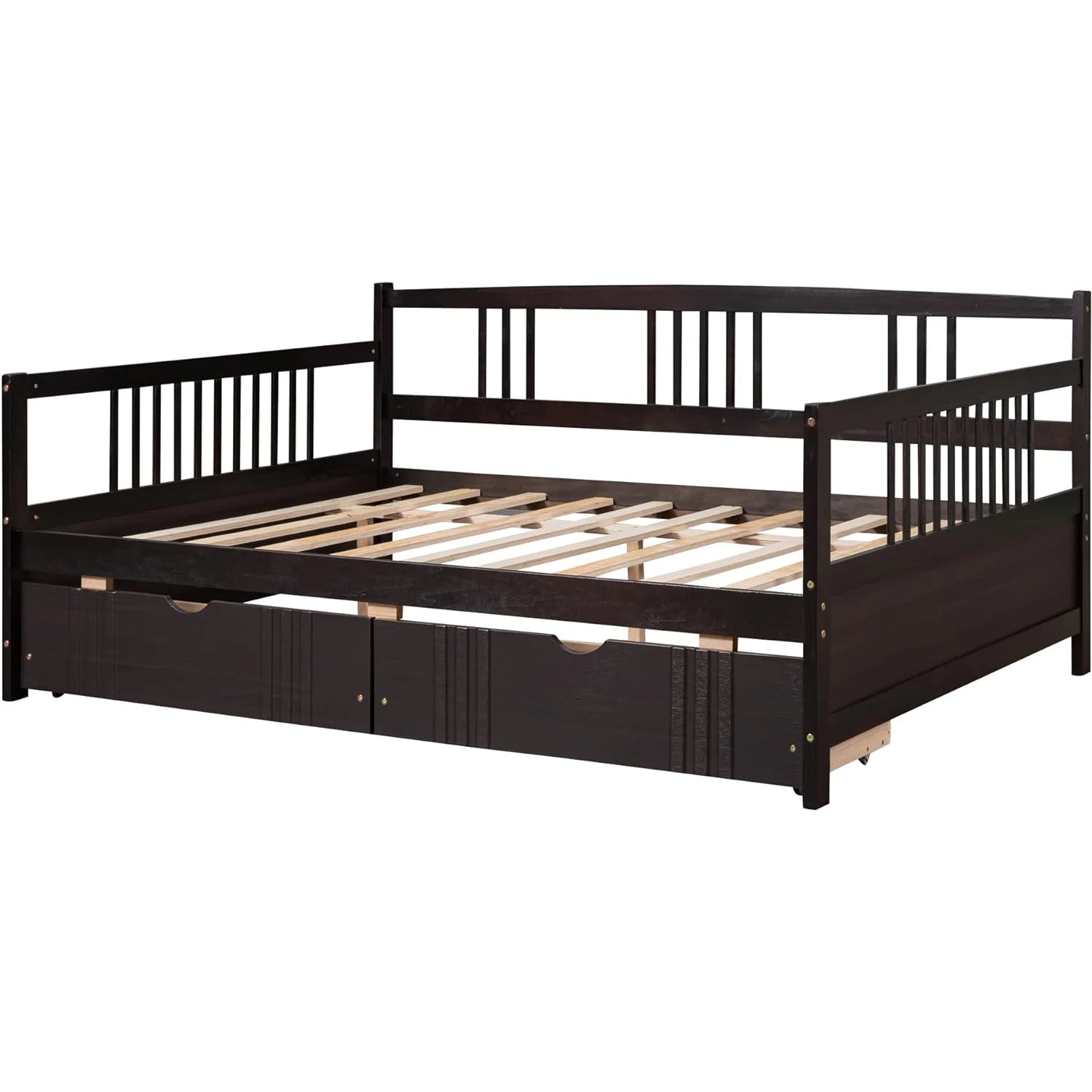 Wooden Daybed w/ Drawers