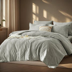 7PC Luxury Quilted Comforter Set