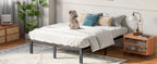 JHK Basic Metal Bed Frame w/ Storage