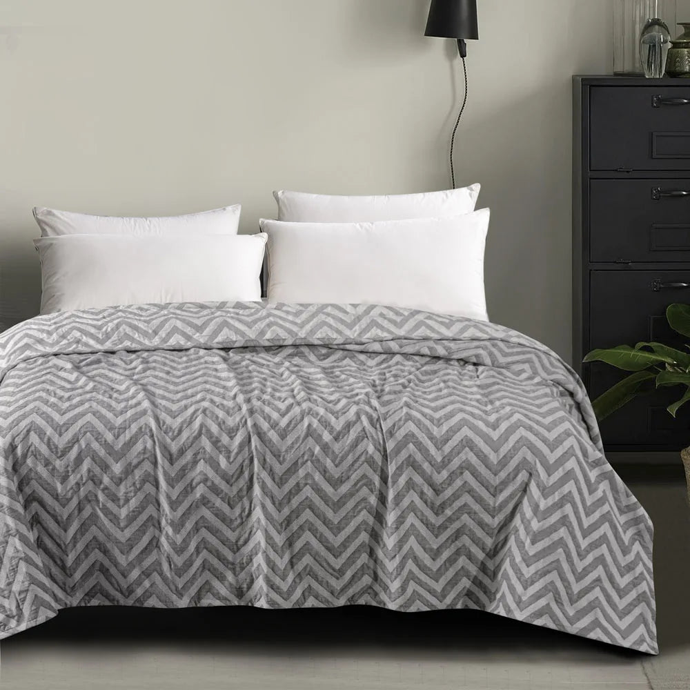 3-Layer Cotton Muslin Bed Blanket