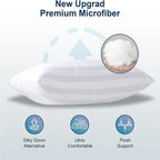 Set of 2 Plush Down Alternative Pillows