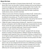 Bed Frame w/ Storage & LED