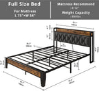 ANCTOR Bed Frame w/ Outlets
