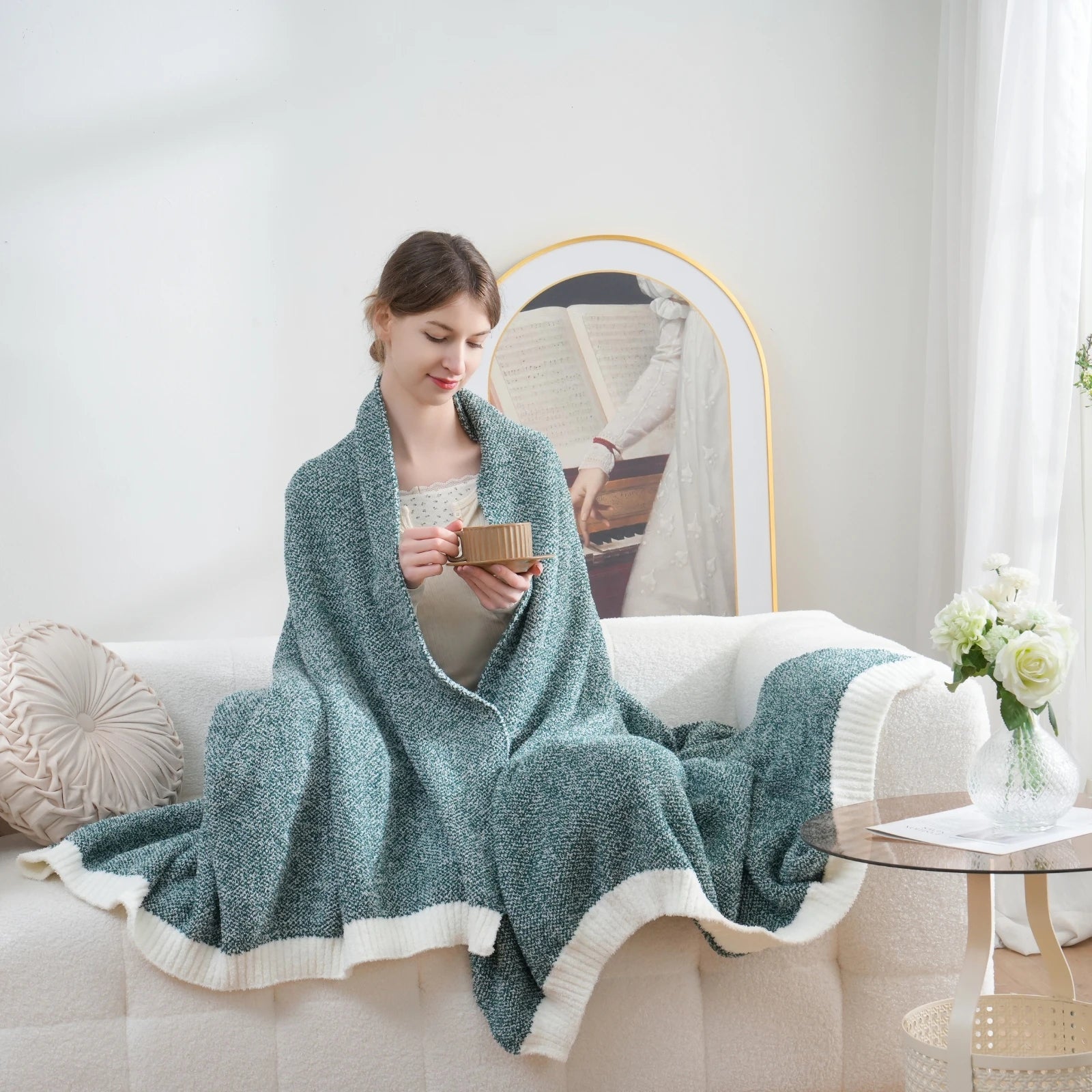 Plush Throw Blanket 50x60"