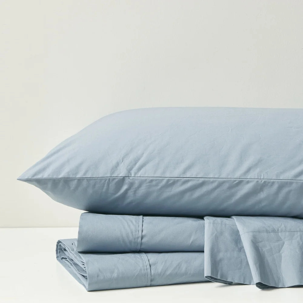 200TC Cotton Percale Sheet Set (King)