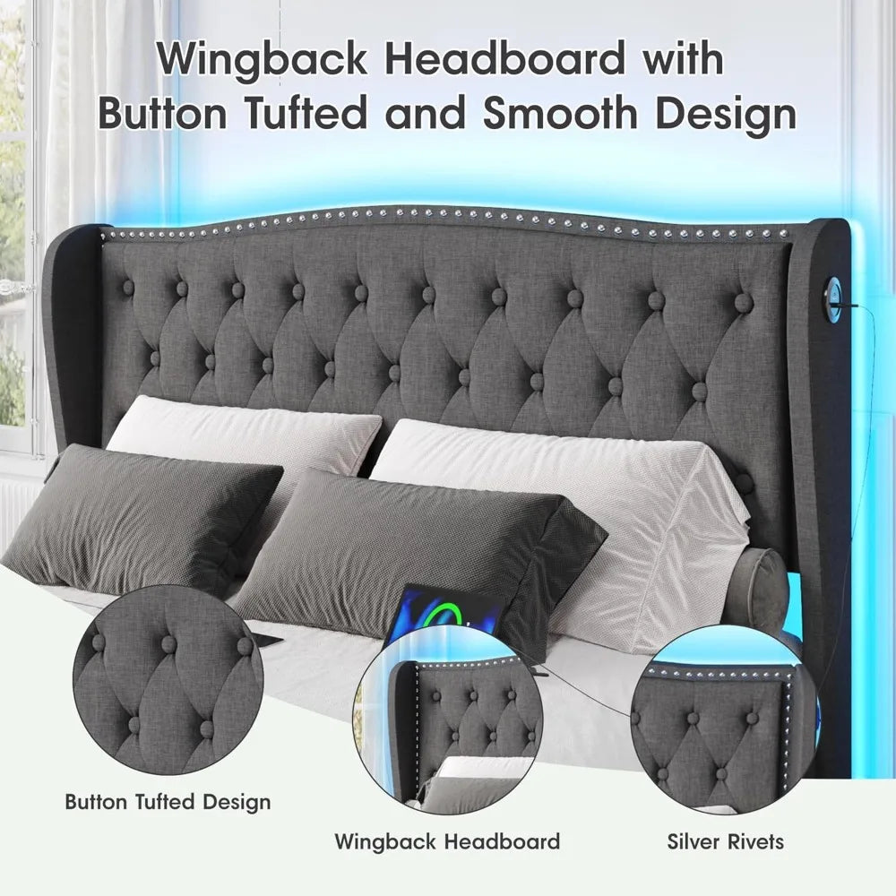 Vabches Queen Size Bed