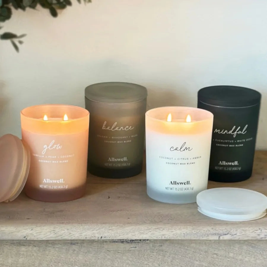 Glow Vanilla + Pear Candle 15oz