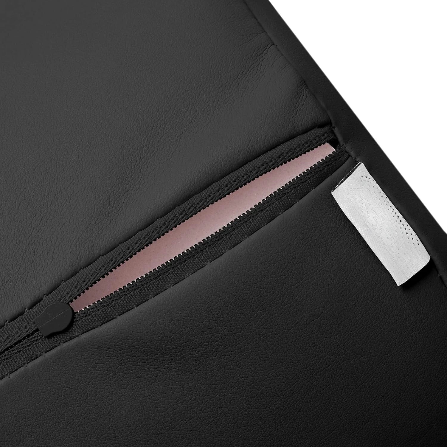 Jumbo Round Bolster Pillow, 26x9" Black