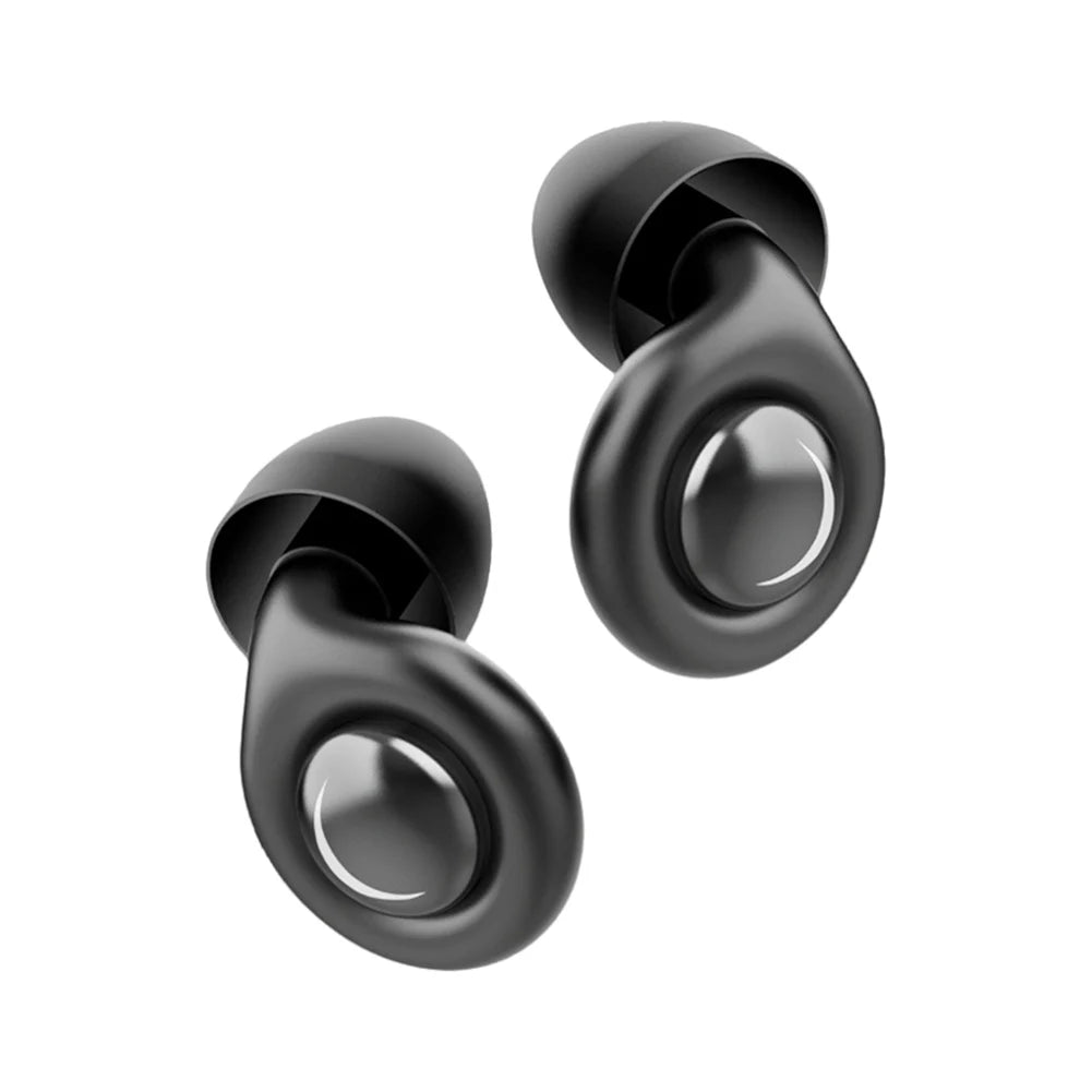 Reusable Silicone Earplugs w/ Case