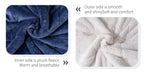 Soft Cozy Double-Sided Fleece Blanket