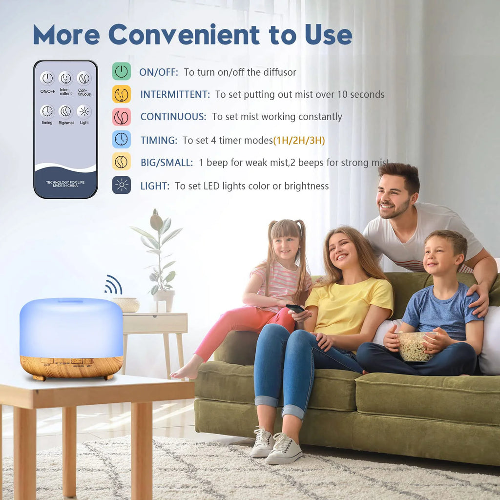 500ML Essential Oil Diffuser