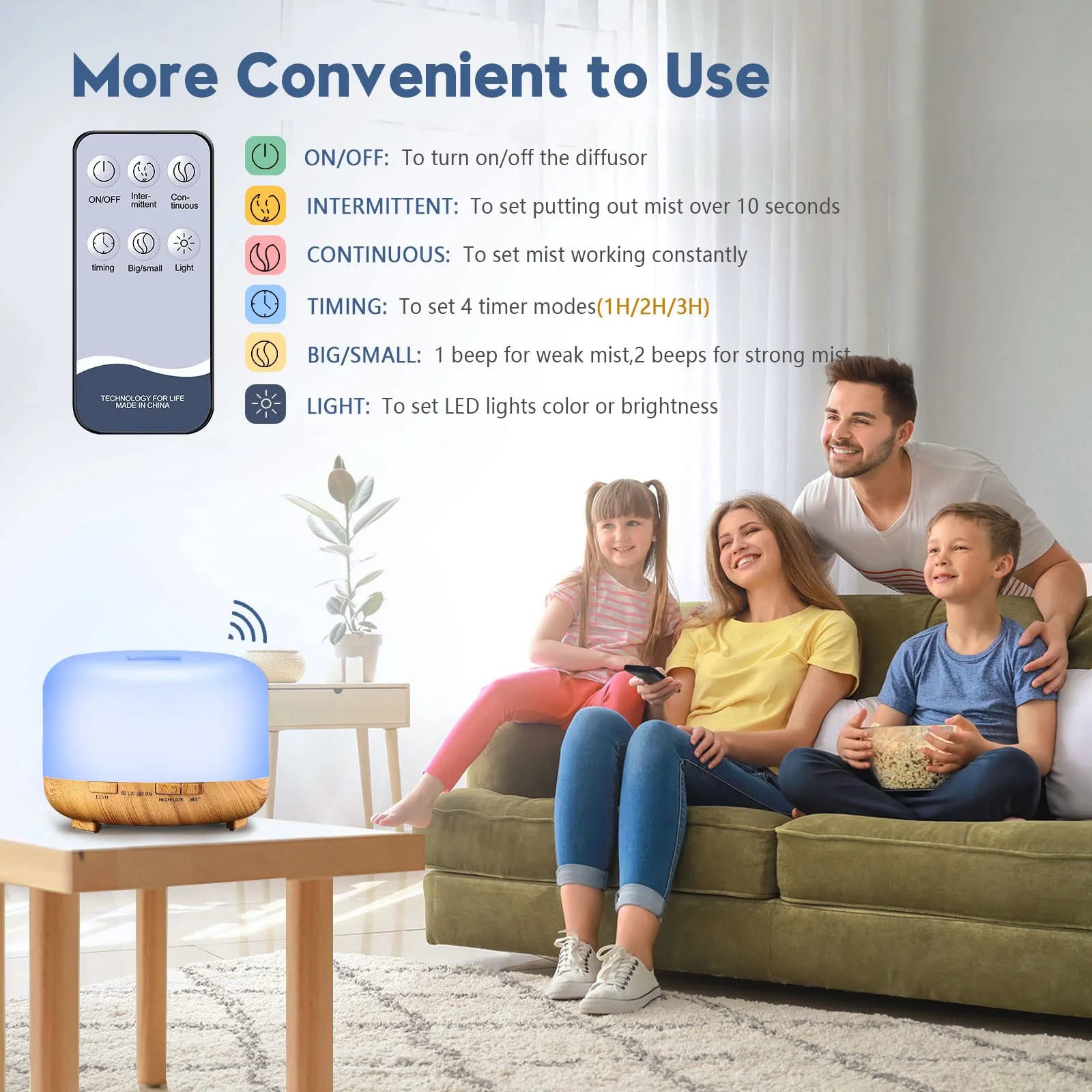 500ML Essential Oil Diffuser