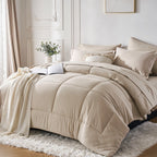 7PC Bed-in-a-Bag Comforter Set (Queen)