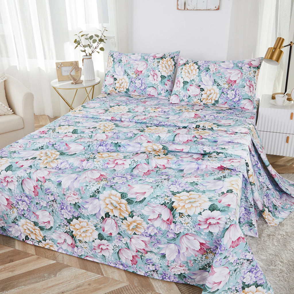 4PC 600TC Egyptian Cotton Fitted Sheets