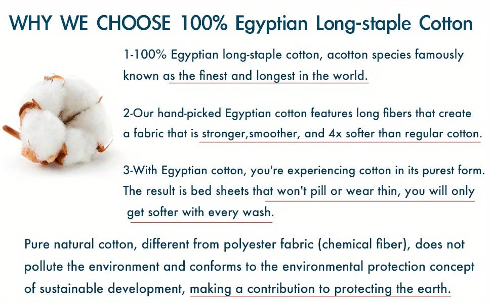 4PC 600TC Egyptian Cotton Fitted Sheets