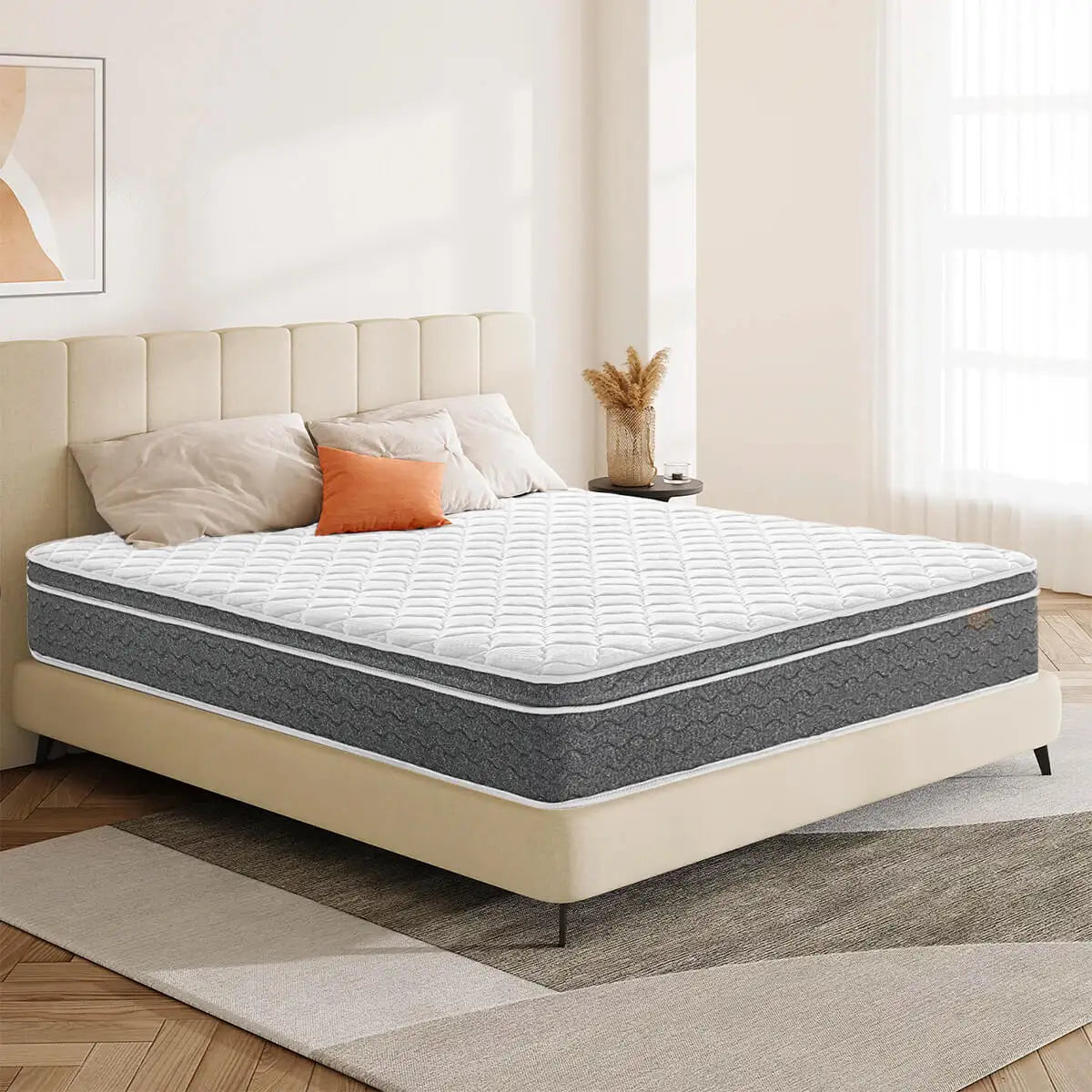 10/12/14" Hybrid Mattress, Medium Firm