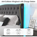 Vabches Queen Size Bed