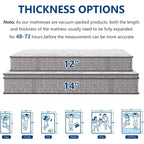 Hybrid Mattress in a Box w/ Pocket Springs