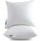 22x22 Cotton Throw Pillow Inserts (2-Pack)