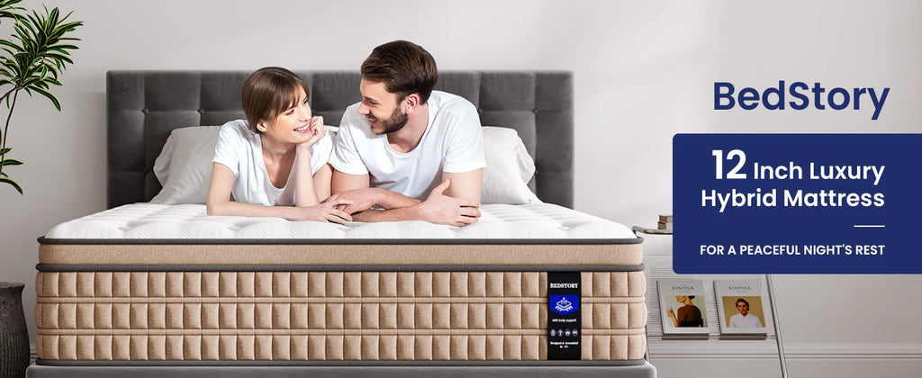 BedStory 12" Hybrid Mattress