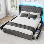 Vabches Queen Size Bed