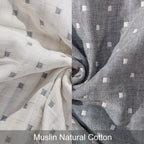3-Layer Cotton Muslin Bed Blanket