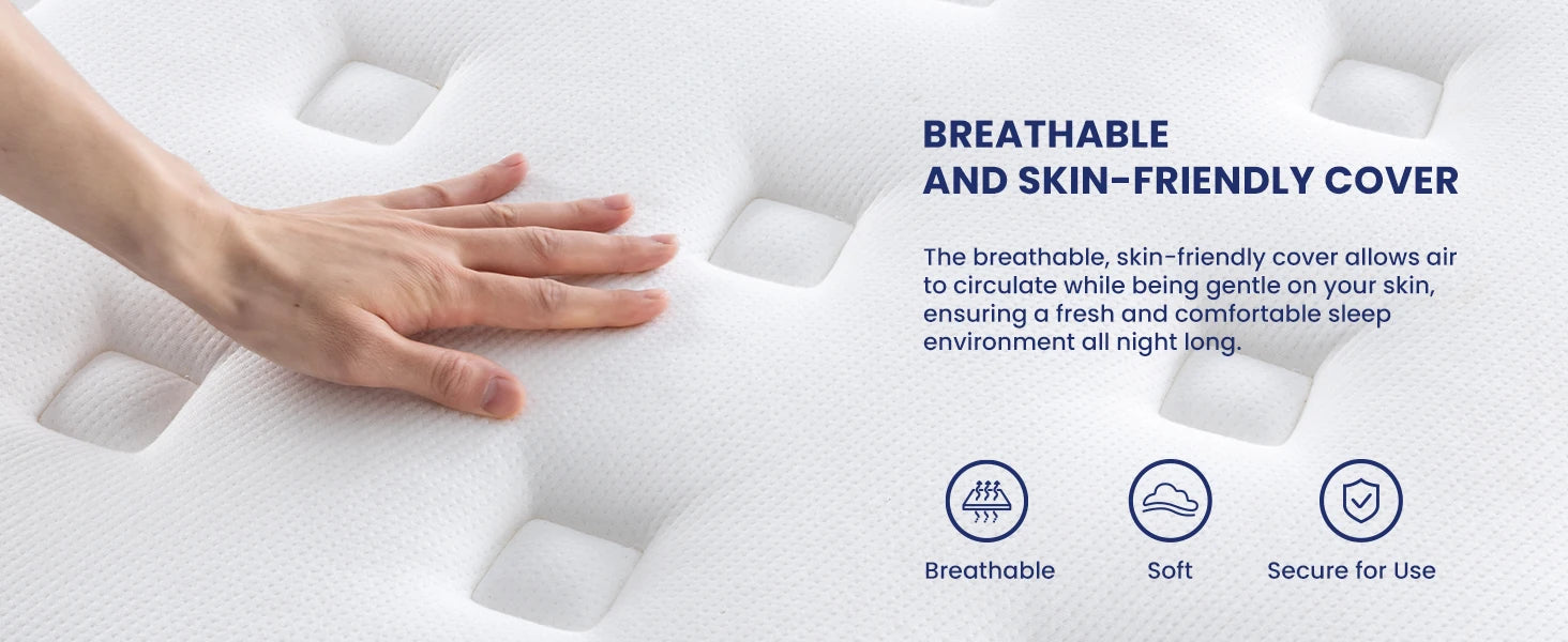 BedStory 12" Hybrid Mattress