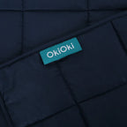 205T Cotton 20lbs Weighted Blanket (Navy Blue)