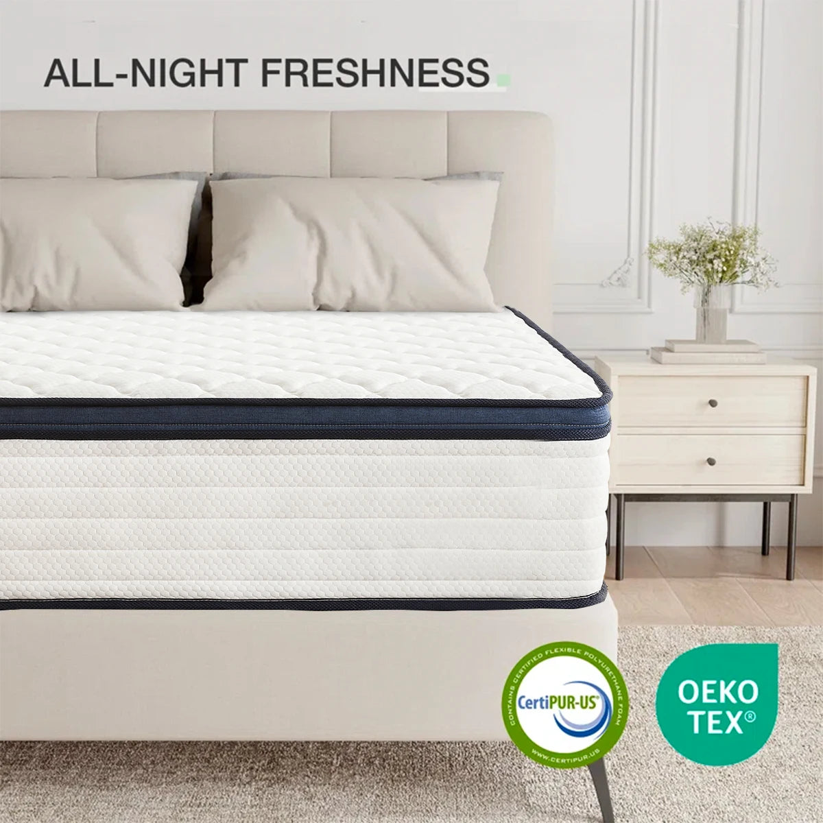 Queen Gel Memory Foam Mattress