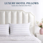 Set of 2 Plush Down Alternative Pillows