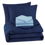 Reversible 7PC Bedding Set w/ Sheets & Shams